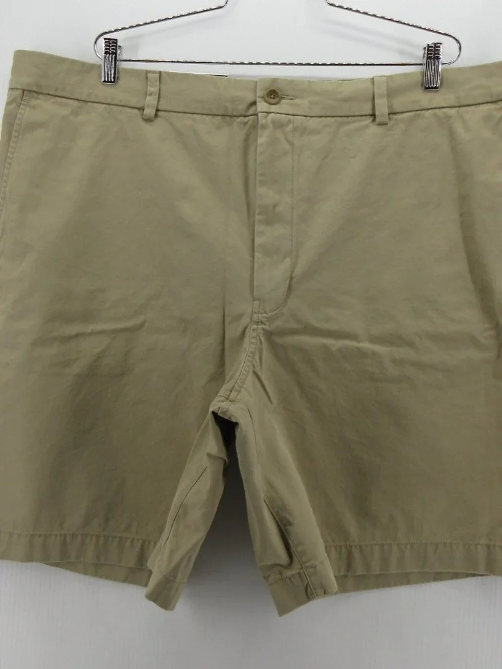 Banana Republic Shorts 44 Khaki Heritage Chino Canvas 9